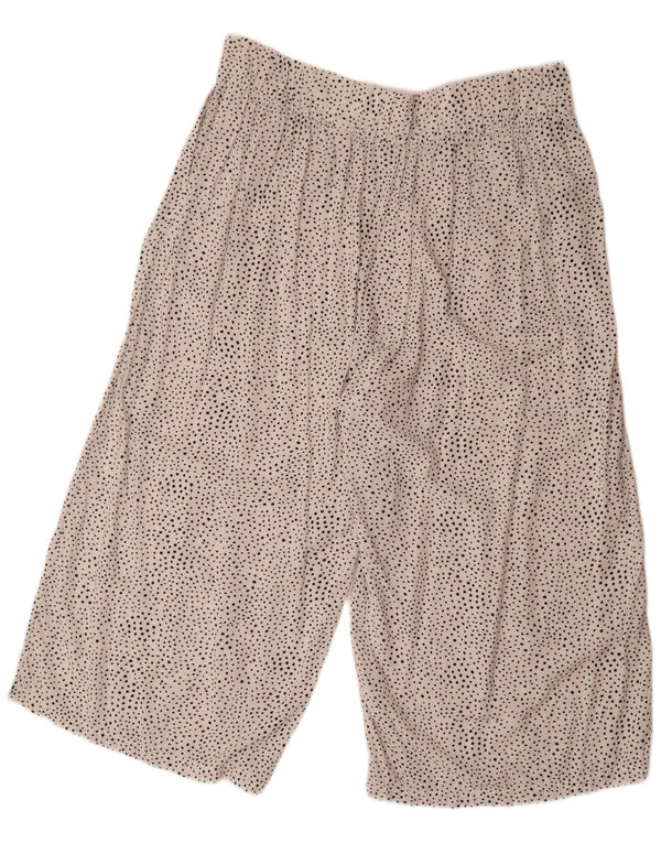 Женские капри Marks & Spencer Великобритания 18 XL W40 L22 Белый в крапинку
