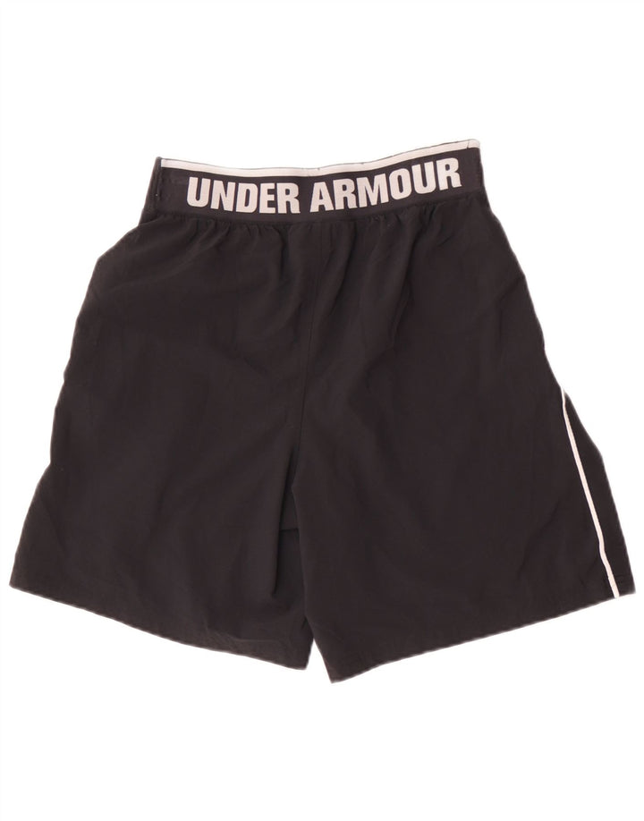 Мужские спортивные шорты Under Armour, средние черные