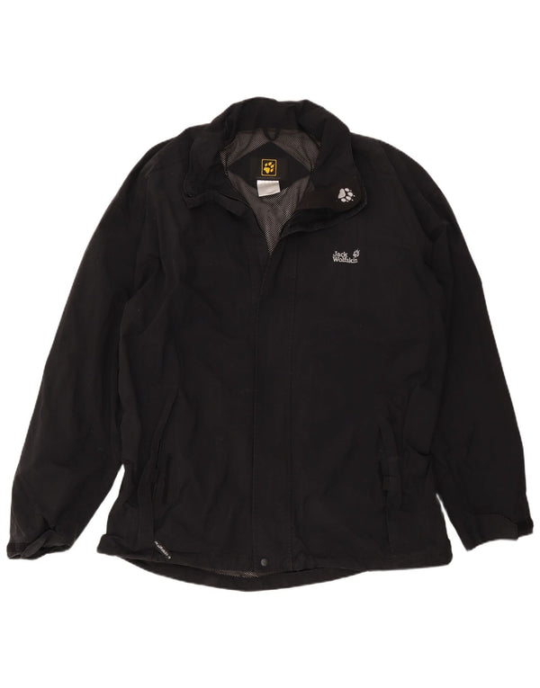 Мужская ветровка Jack Wolfskin UK 50 3XL, черный полиамид
