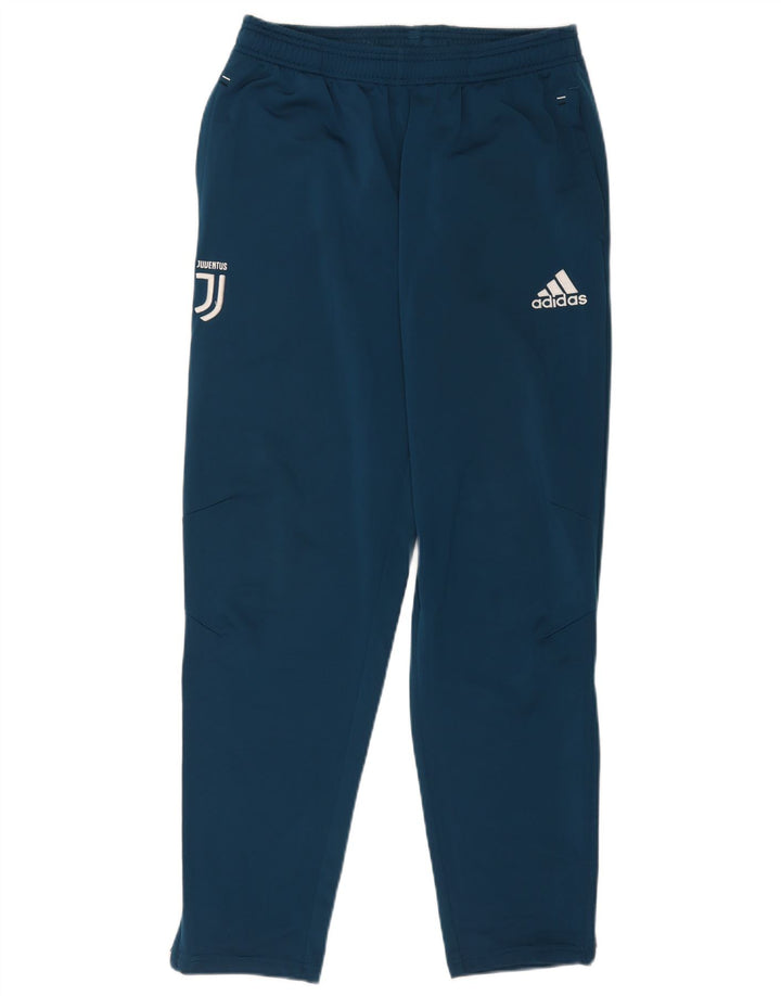 Мужские спортивные брюки Adidas Juventus с графическим рисунком, средний синий полиэстер
