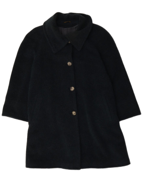 ВИНТАЖНОЕ Женское пальто оверсайз UK 14, большое зеленое