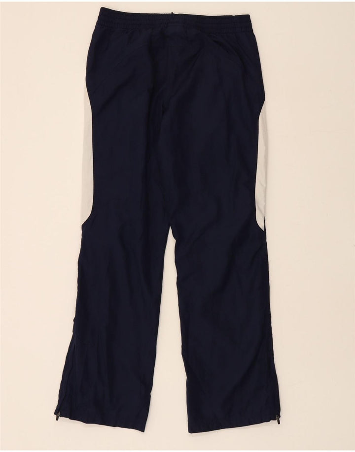 UNDER ARMOUR Mens Tracksuit Trousers Small Navy Blue Colourblock Polyester