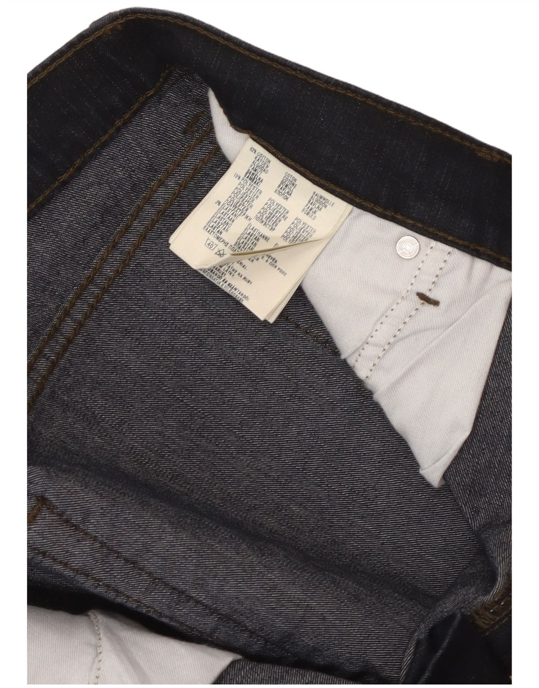 Мужские прямые джинсы WRANGLER W38 L32 темно-синие, хлопок