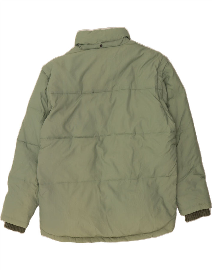 FILA Mens Padded Jacket UK 40 Large Green Polyamide Vintage Fila and Second-Hand Fila from Messina Hembry 