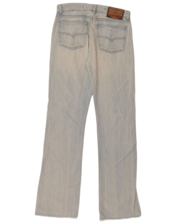 Женские прямые джинсы Diesel W32 L34, синие, хлопок