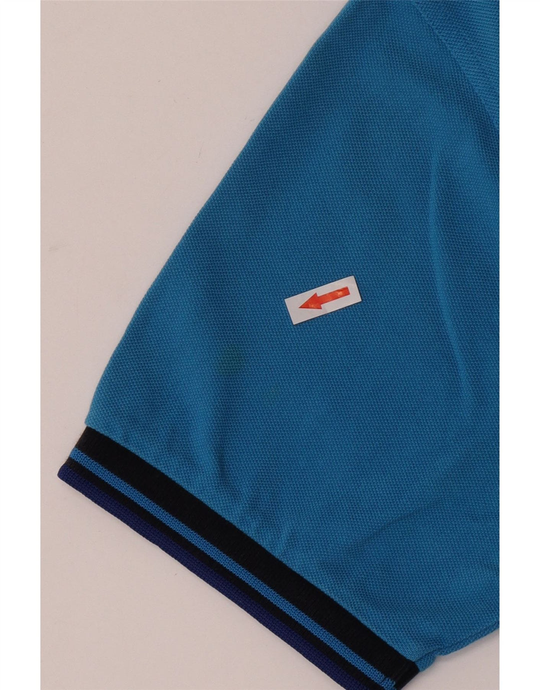 Мужская рубашка поло Fred Perry, хлопок среднего синего цвета