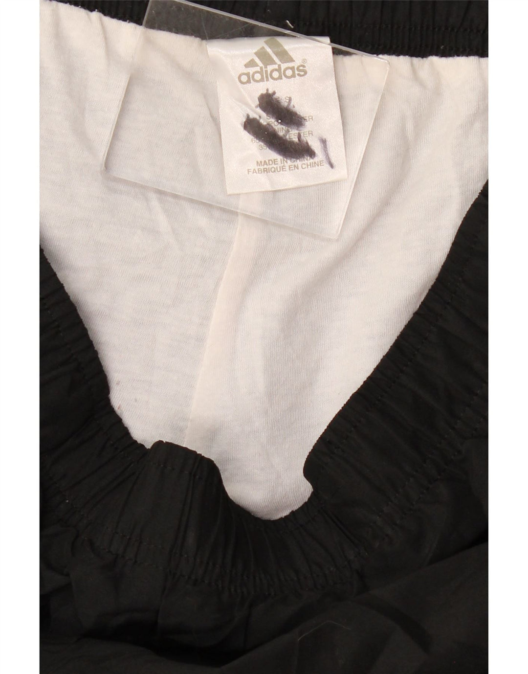 Мужские спортивные брюки ADIDAS, средний черный полиэстер