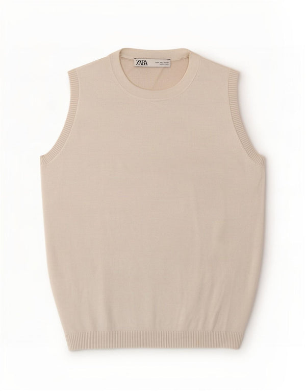 Женский жилет Zara UK 8, маленький белый