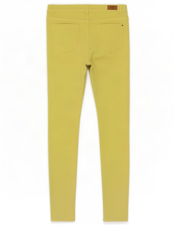 Женские повседневные брюки-скинни Zara Trafaluc EU 42, большие W32 L32, желтые