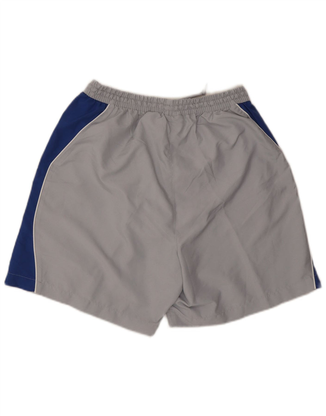 Мужские спортивные шорты Lotto UK 40/42, большие серые, полиэстер с цветными блоками