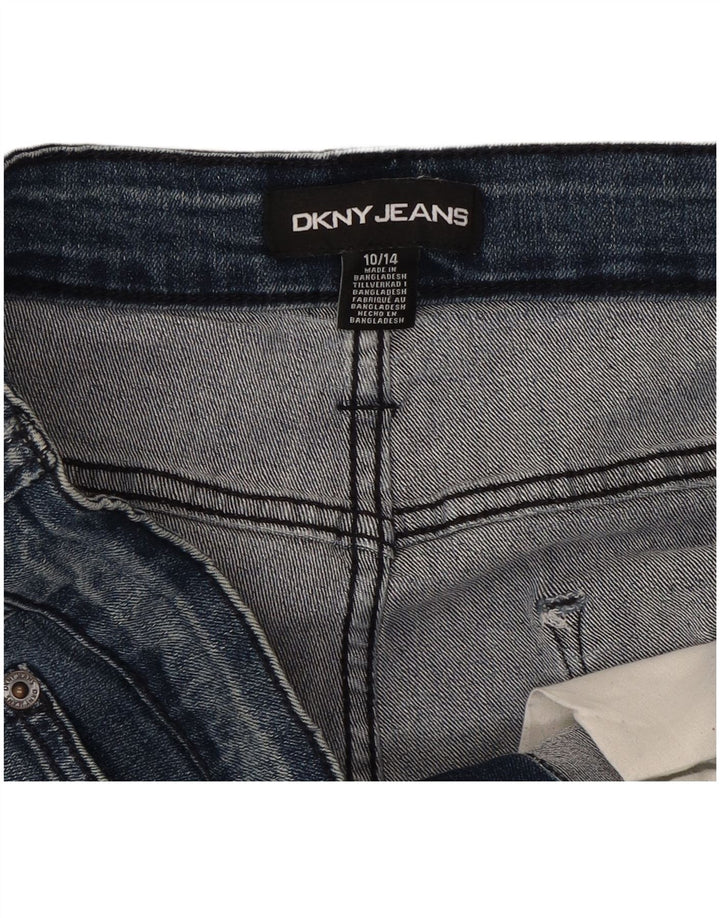 Женские джинсовые шорты Dkny, США 10, большие, W30, синие, хлопок