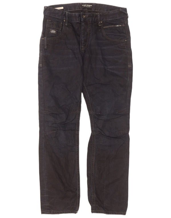 Мужские свободные джинсы Jack & Jones W34 L32 темно-синие, хлопок