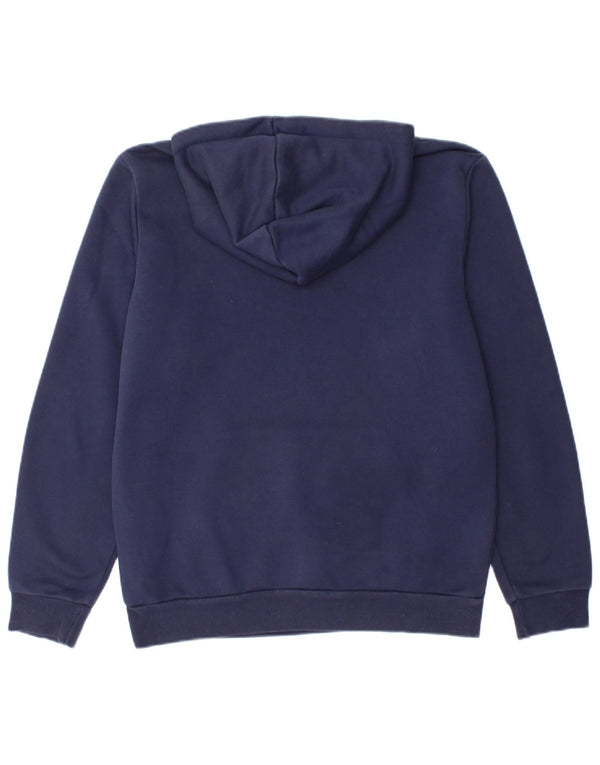 Мужской джемпер с капюшоном Puma, маленький, темно-синий, хлопок