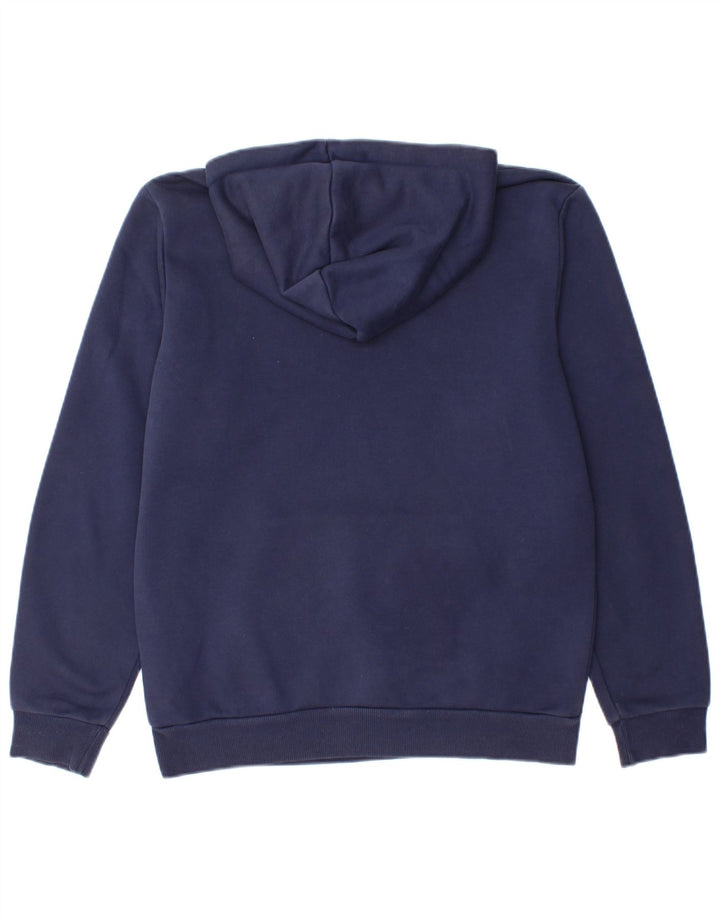 Мужской джемпер с капюшоном Puma, маленький, темно-синий, хлопок