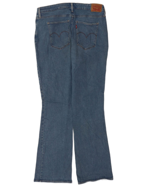 Levi's Womens 725 High Rise Bootcut Jeans W33 L32 Blue Cotton