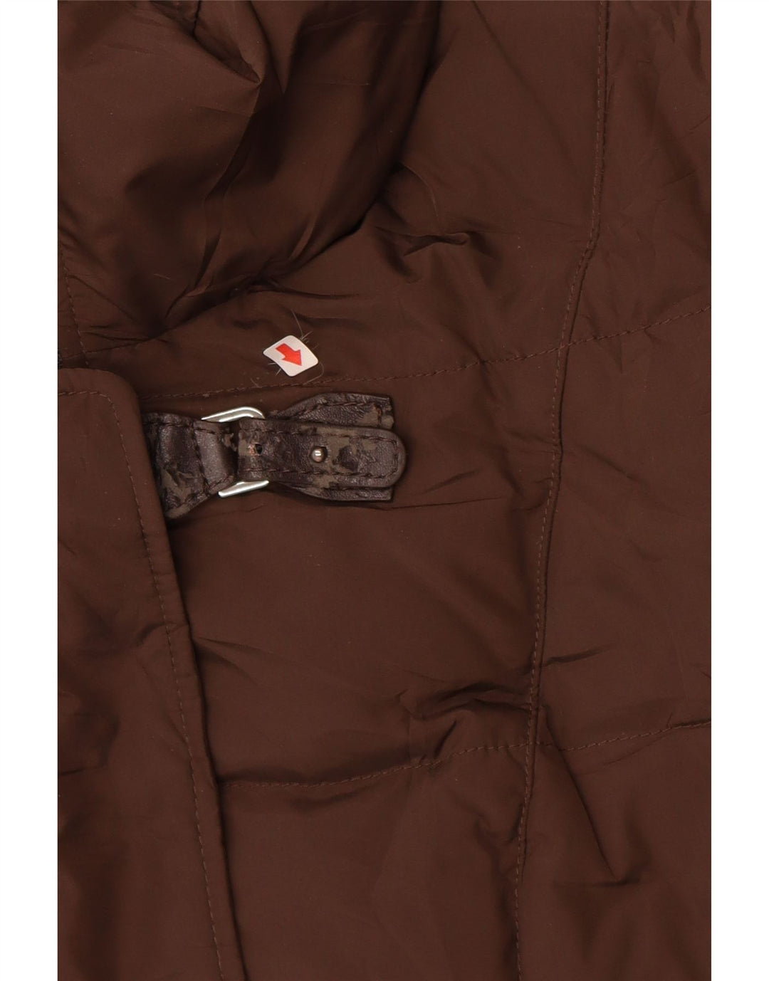 GEOX Женская стеганая куртка UK 12 Средний Коричневый