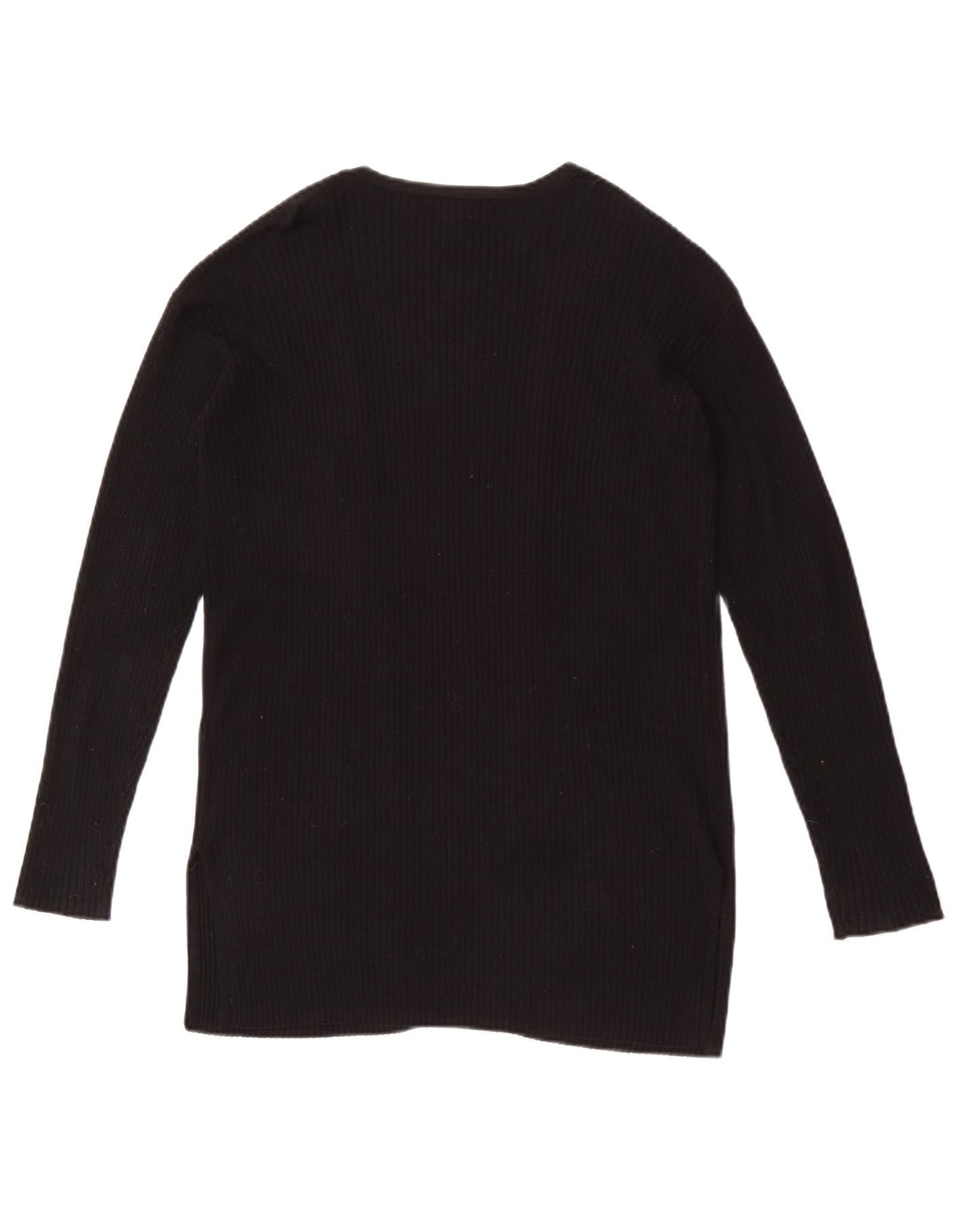 Женский свободный открытый кардиган Marks & Spencer UK 6 XS, черный