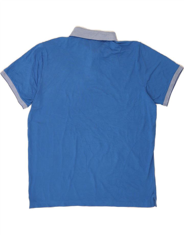 PUMA Mens Polo Shirt XL Blue Vintage Puma and Second-Hand Puma from Messina Hembry 