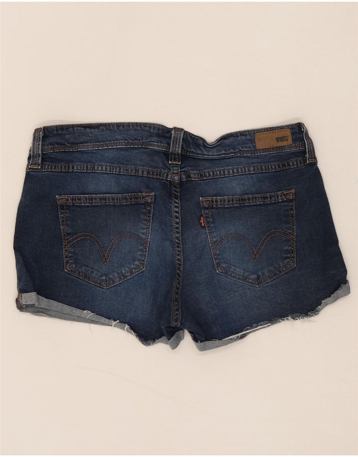 LEVI'S Womens Denim Hot Pants W30 Medium Navy Blue Cotton Vintage Levi's and Second-Hand Levi's from Messina Hembry 