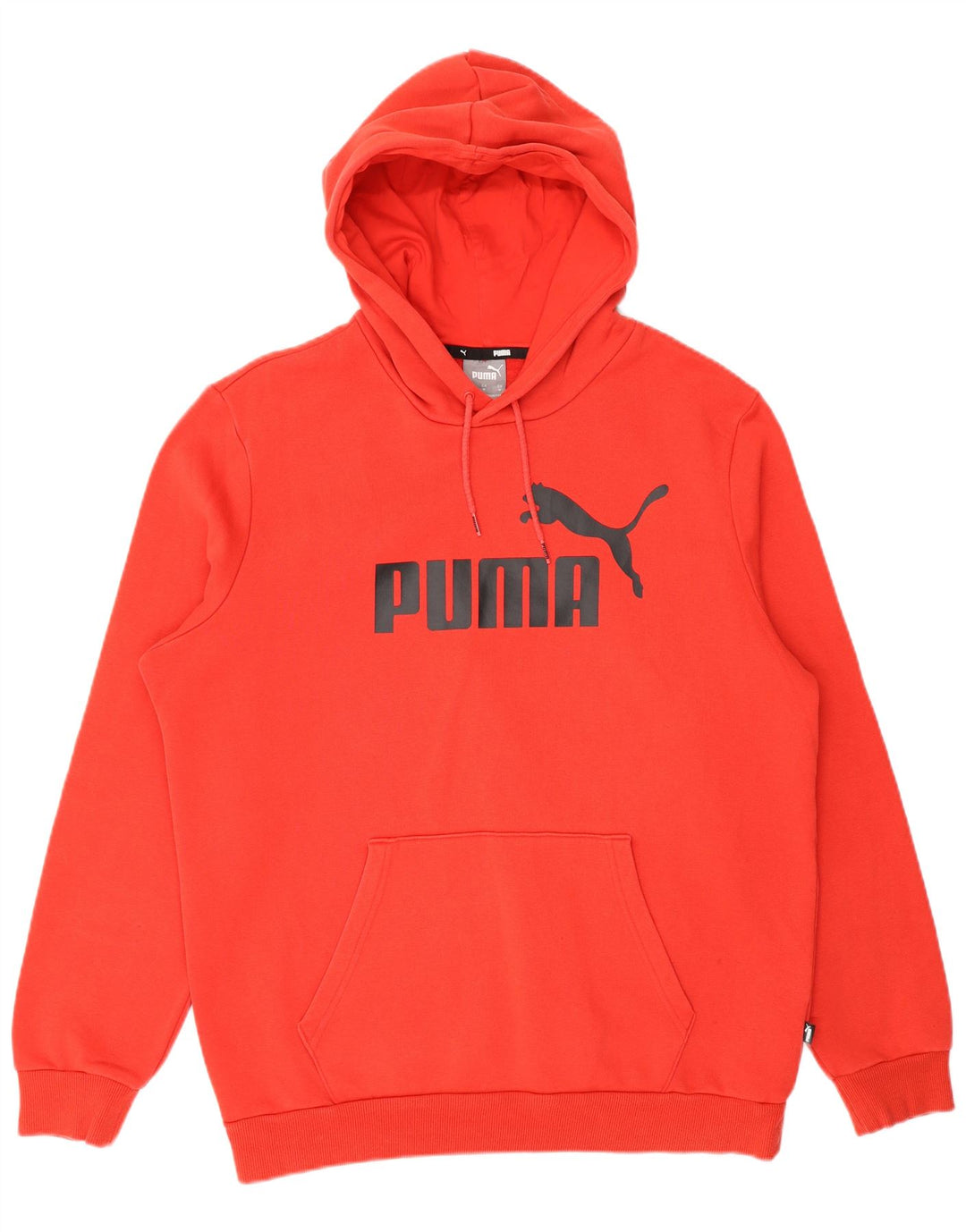 Мужской джемпер с капюшоном Puma, красный, хлопковый