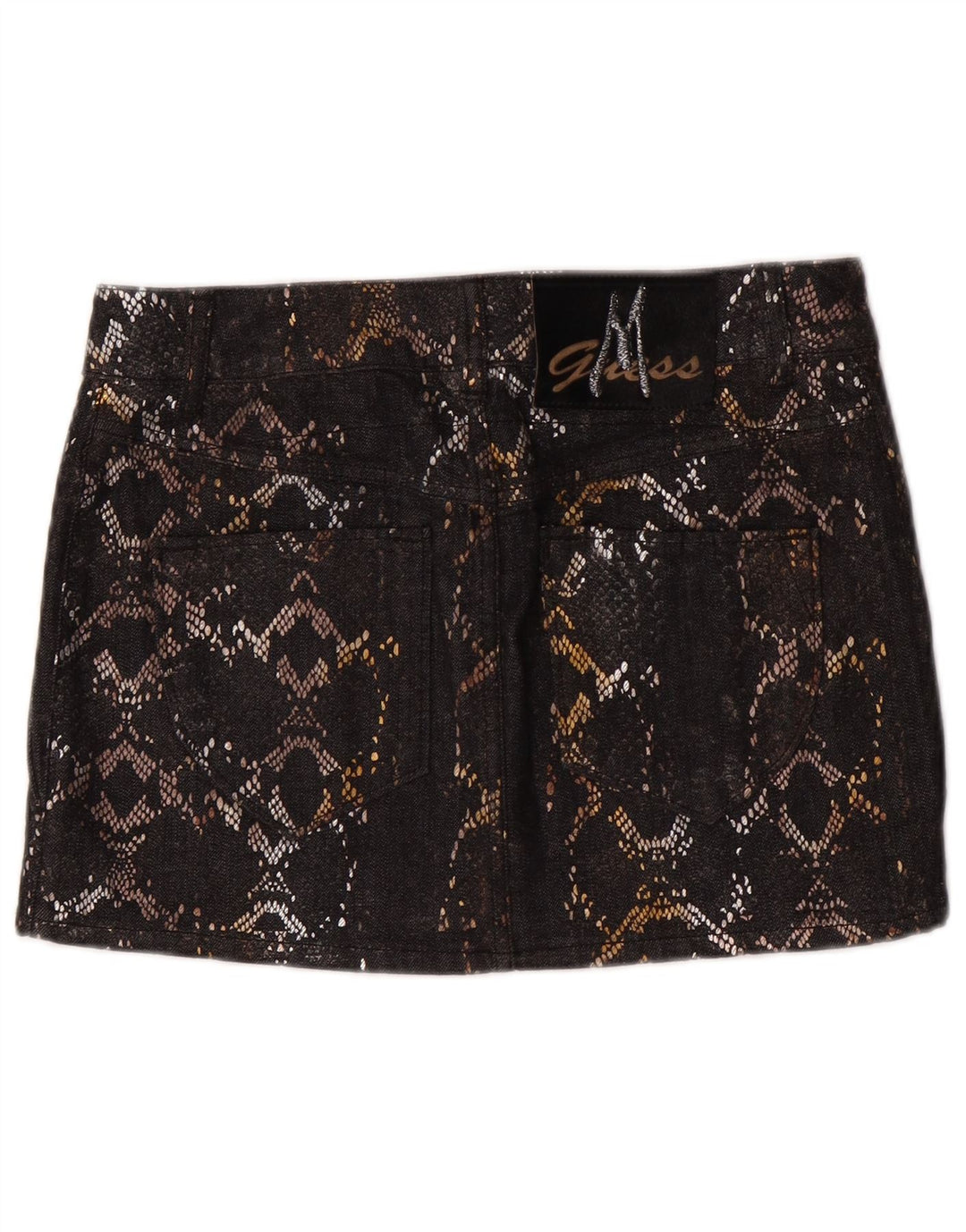 Женская джинсовая юбка Guess By Marciano IT 42 Medium W30, черный хлопок