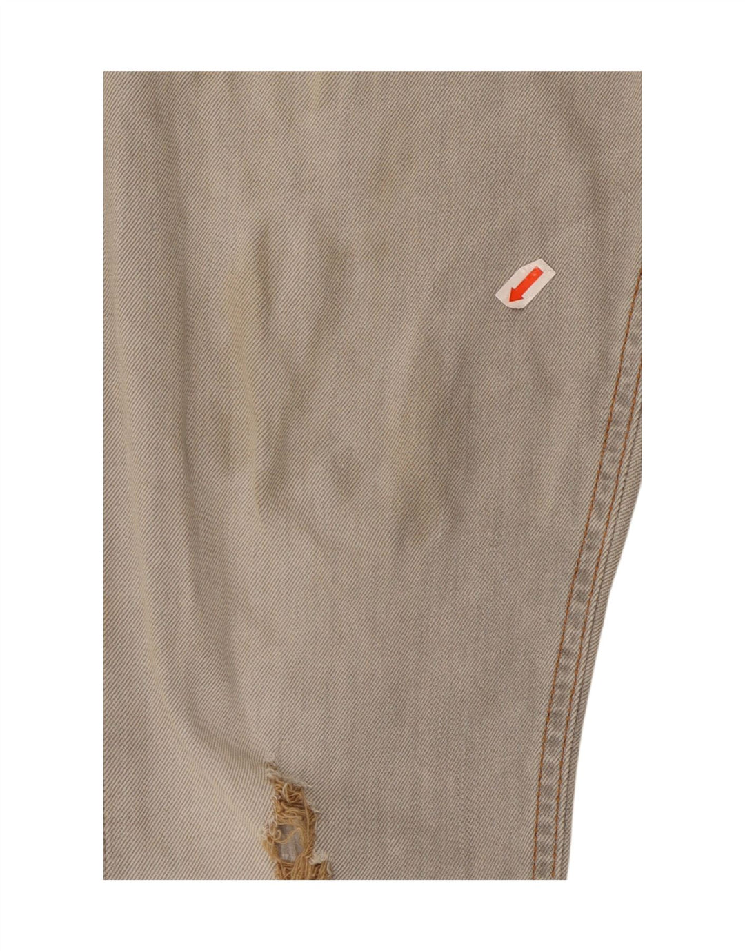 Мужские потертые джинсы скинни GUESS W32 L32, серый хлопок