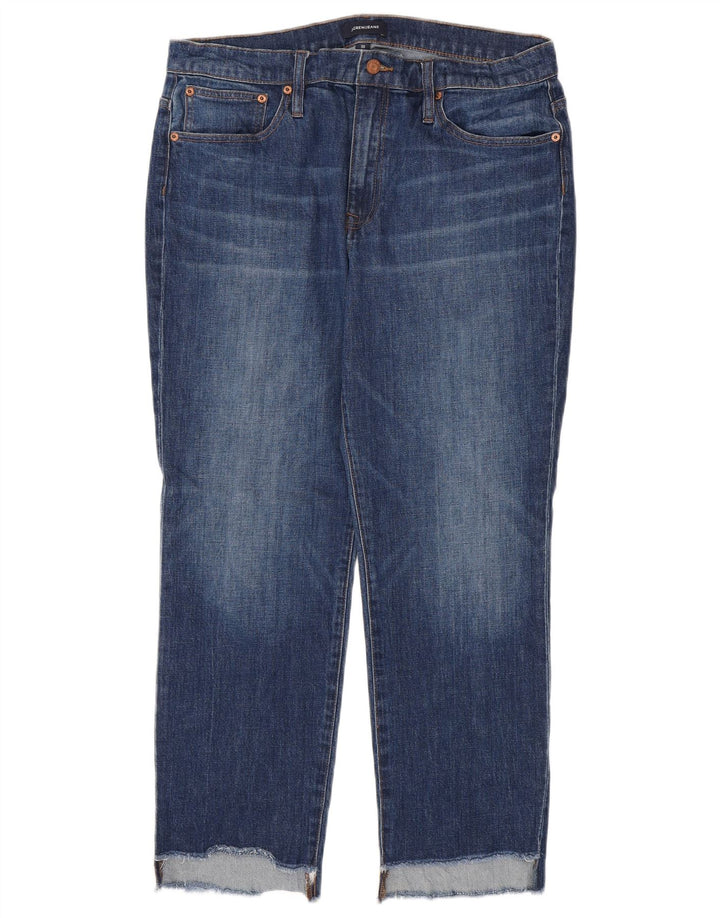 Женские прямые джинсы J. CREW W30 L27, синие, хлопок