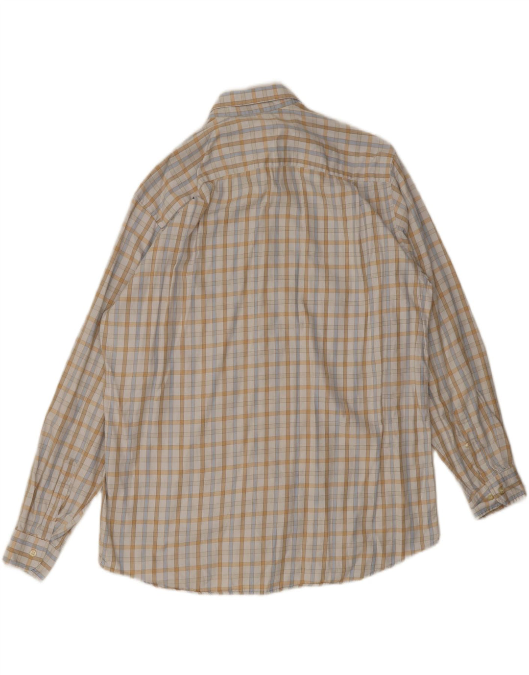 Мужская рубашка Lacoste, размер 44 XL, белая клетка