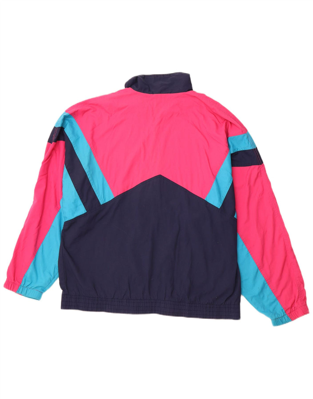 Мужской спортивный костюм LEOPARD, верхняя куртка XL, темно-синий, полиэстер с цветными блоками