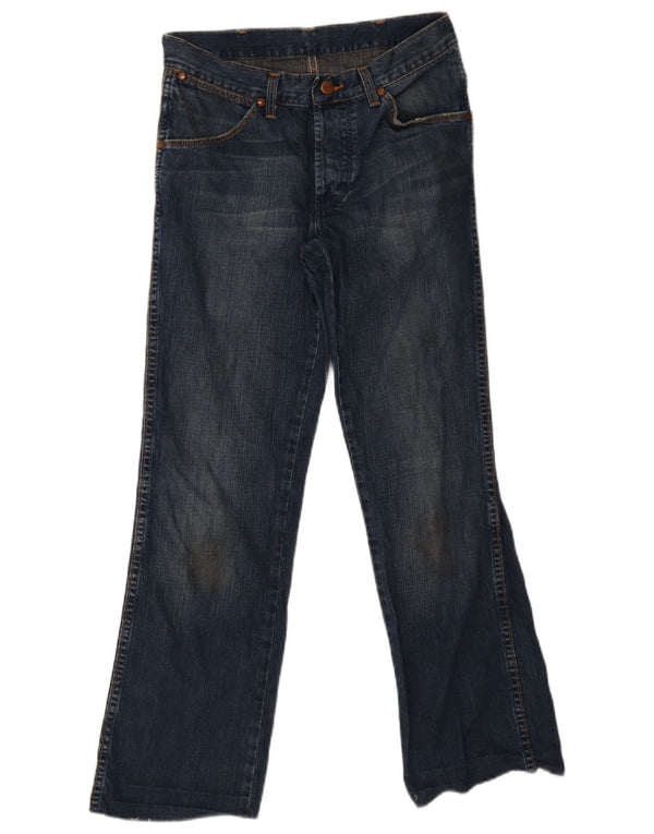 Мужские прямые джинсы Wrangler Rockville W30 L30 синие, хлопок