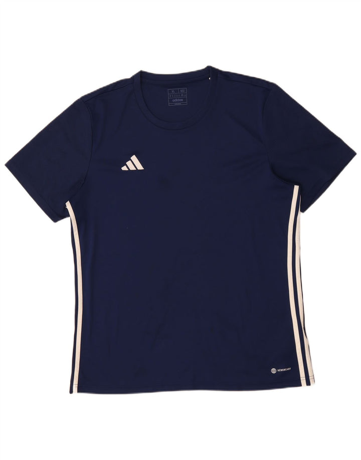 Мужская футболка ADIDAS Aeroready Slim Fit Top XL Темно-синий полиэстер
