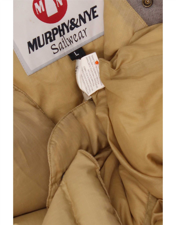 Мужской утепленный жилет Murphy & Nye UK 40, большой, бежевый, полиамид