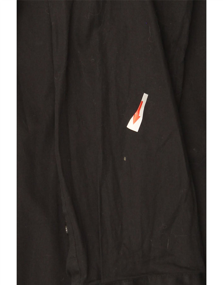 Мужская рубашка Ted Baker, размер 4, большая черная хлопковая рубашка