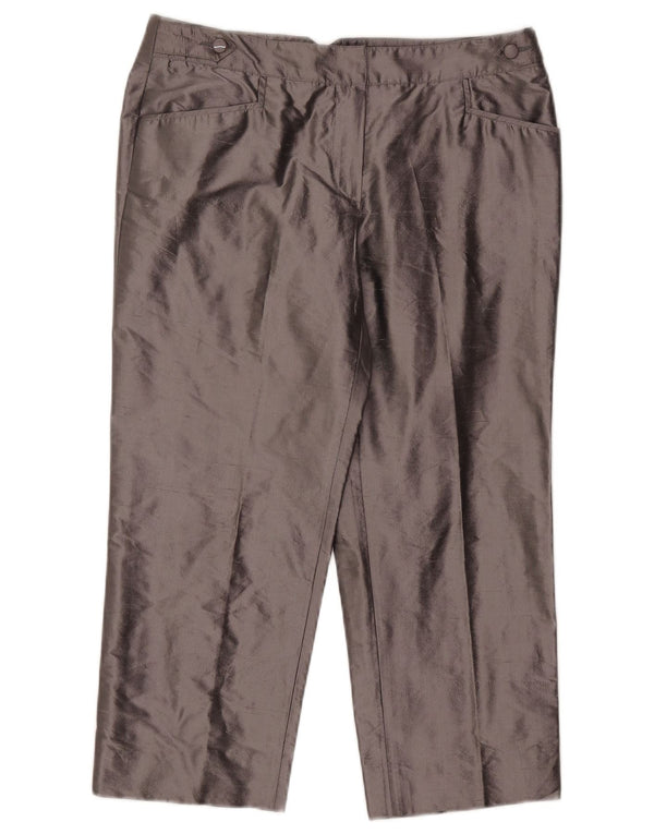 Женские прямые капри Armani W31 L22 Серые