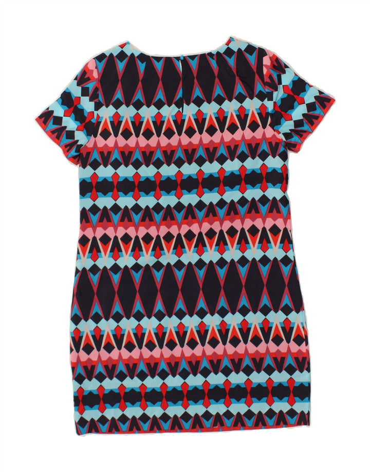 J. CREW Womens Sheath Dress US 8 Medium Multicoloured Argyle/Diamond Vintage J. Crew and Second-Hand J. Crew from Messina Hembry 