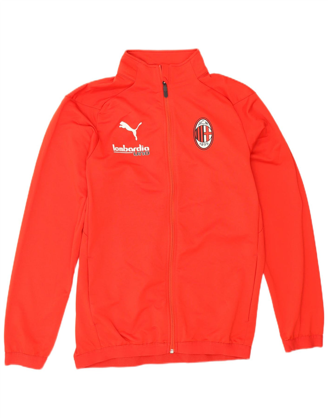 Мужской спортивный костюм Puma AC Milan с графическим принтом, средний красный