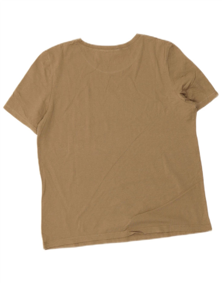 Женская футболка Zara Top UK 10, маленький цвет хаки