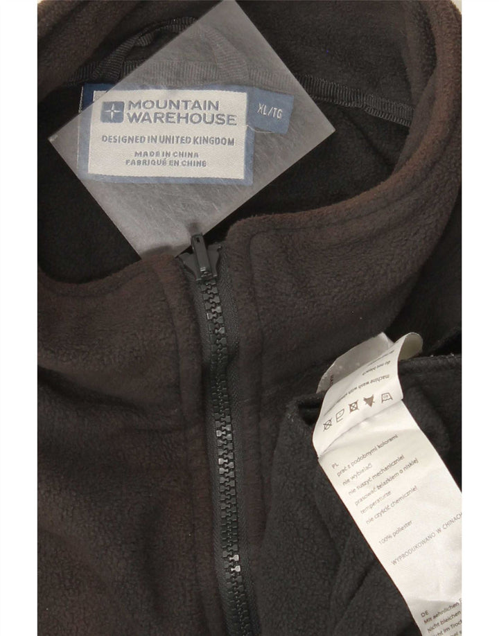 Мужская флисовая куртка Mountain Warehouse UK 42 XL, серый полиэстер
