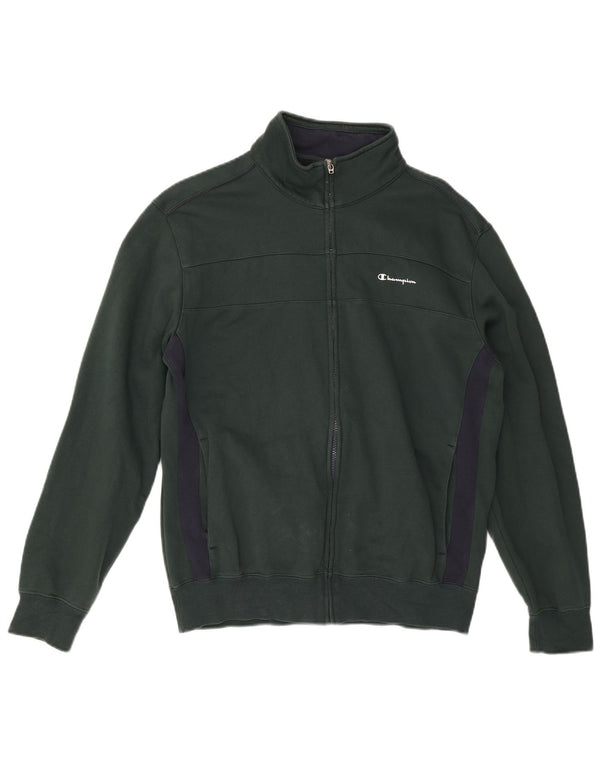 Женский спортивный костюм CHAMPION Top Jacket UK 22 3XL Зеленый Цветной блок