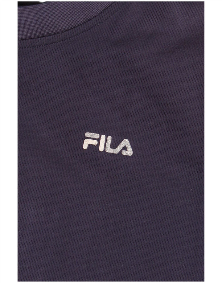 Мужской жилет FILA, большой, темно-синий