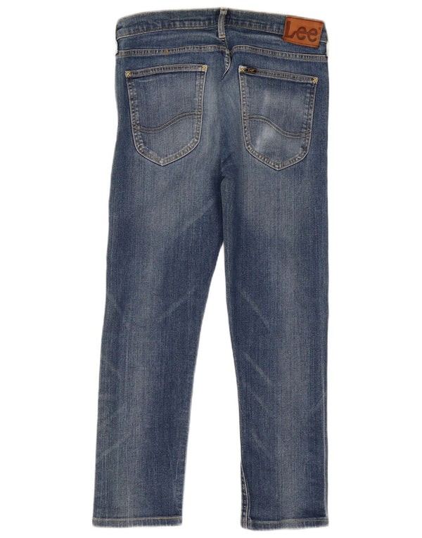 Женские джинсы Lee Luke Slim W32 L28, синий хлопок