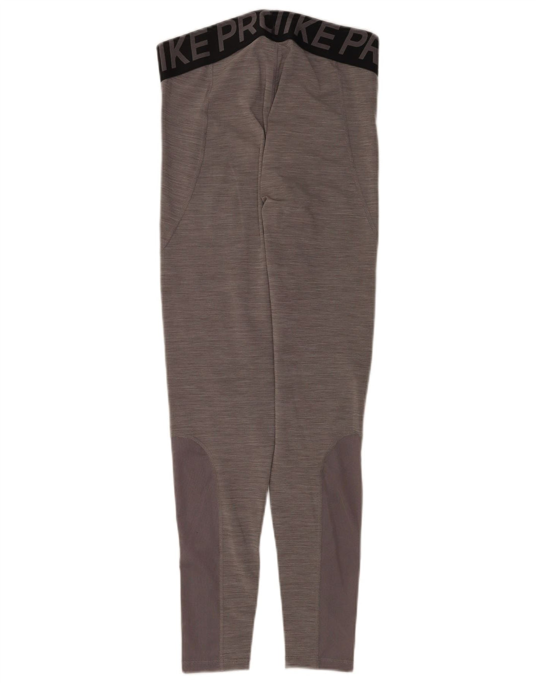 Женские леггинсы с рисунком Nike Dri Fit UK 12, средний серый цвет с цветными блоками