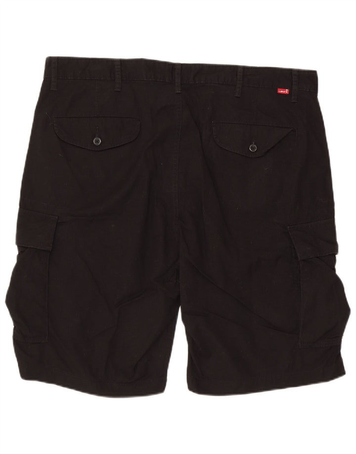 Мужские шорты карго Levi's W38 XL, черные, хлопок