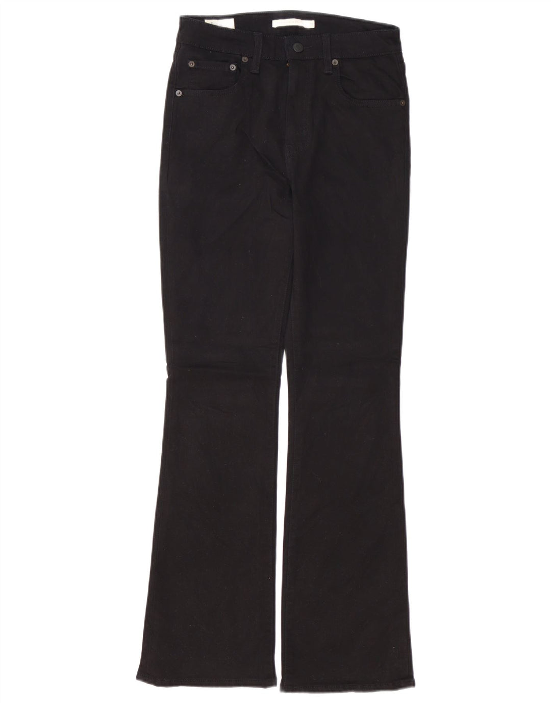 Женские джинсы LEVI'S 725 Bootcut W28 L30, черные, хлопковые