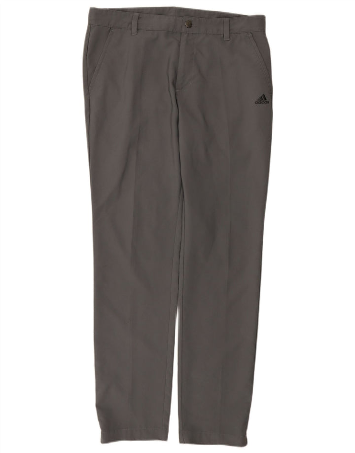 Мужские брюки чинос Adidas Slim W32 L32 Серый полиэстер