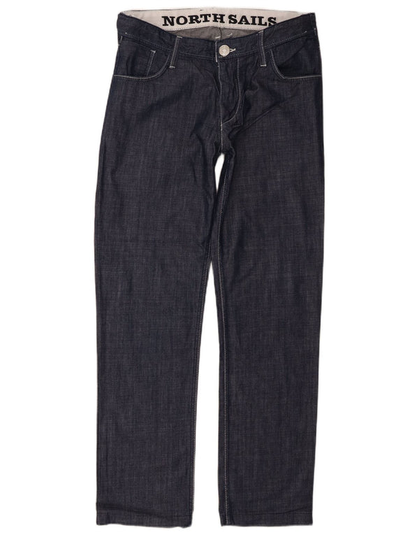 Мужские прямые повседневные брюки North Sails W34 L30, темно-синий хлопок
