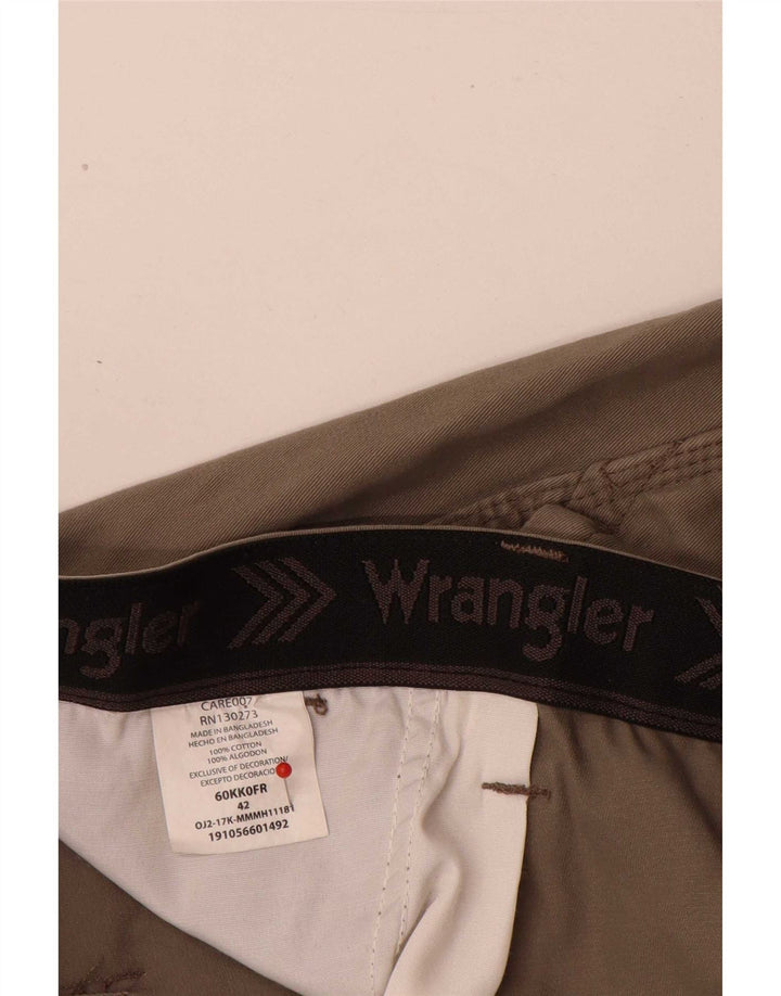 Мужские шорты-карго Wrangler XL W42, серые, хлопок