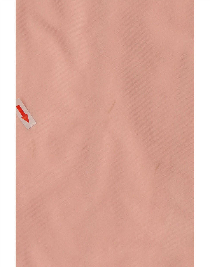 Женский спортивный костюм Reebok UK 12, средний розовый полиэстер с цветными блоками