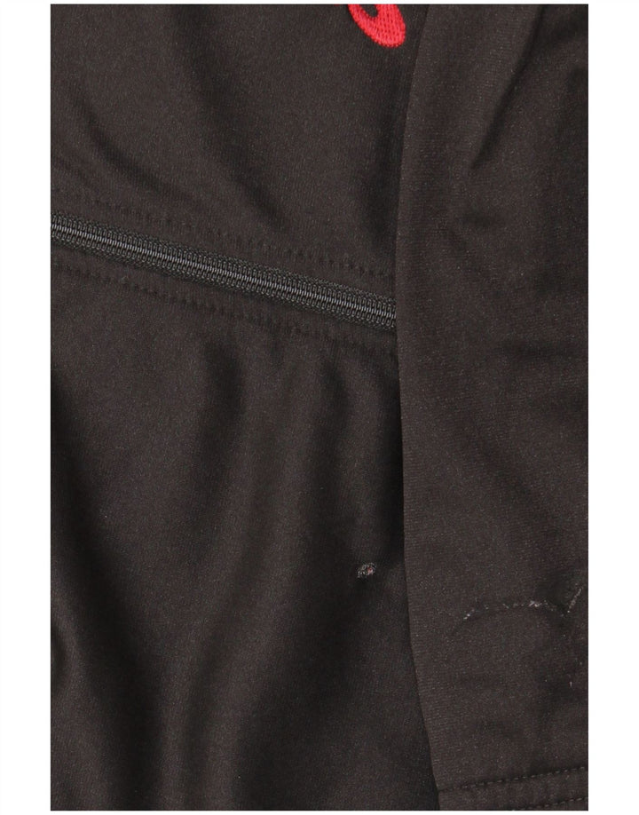 Мужской спортивный костюм ASICS с графическим рисунком IT 56 XL, черный с цветными блоками