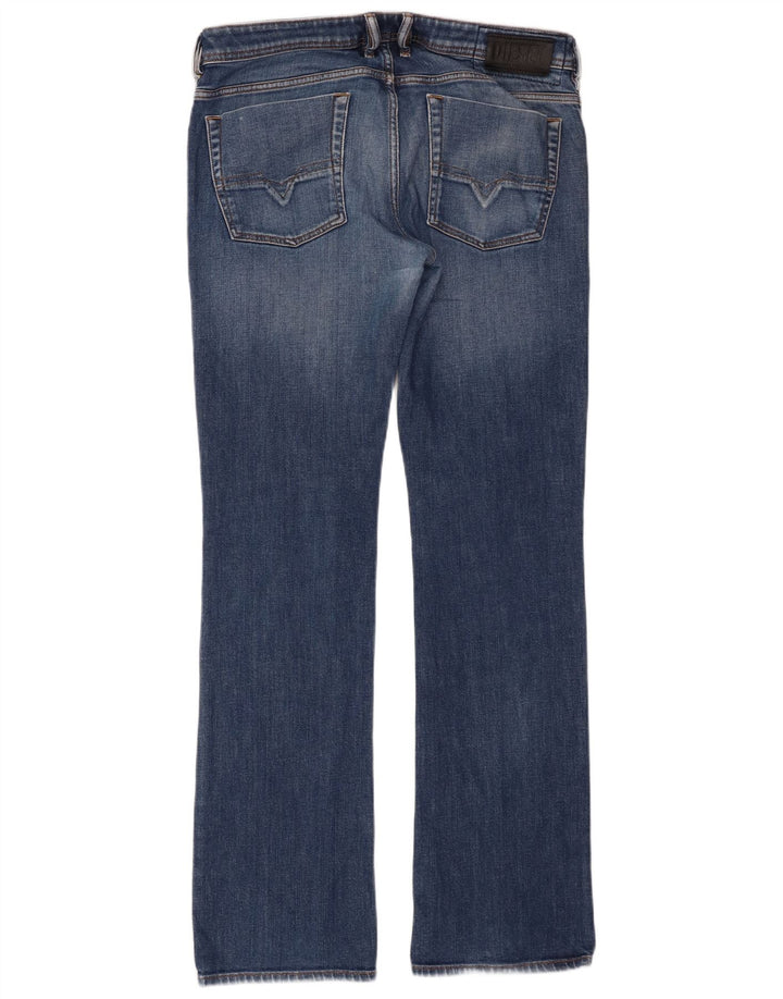 Мужские джинсы Diesel Bootcut W34 L34 синие, хлопок